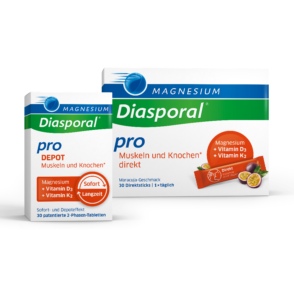 Magnesium Diasporal® Pro Muskeln und Knochen